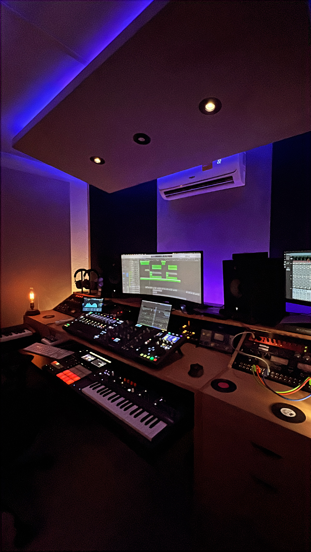 Vista del espacio de trabajo de v1Studio